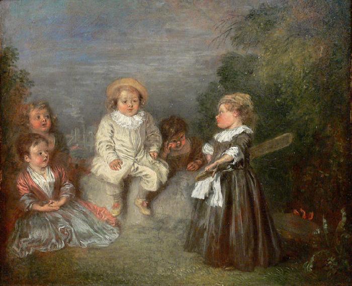 Jean-Antoine Watteau Heureux age